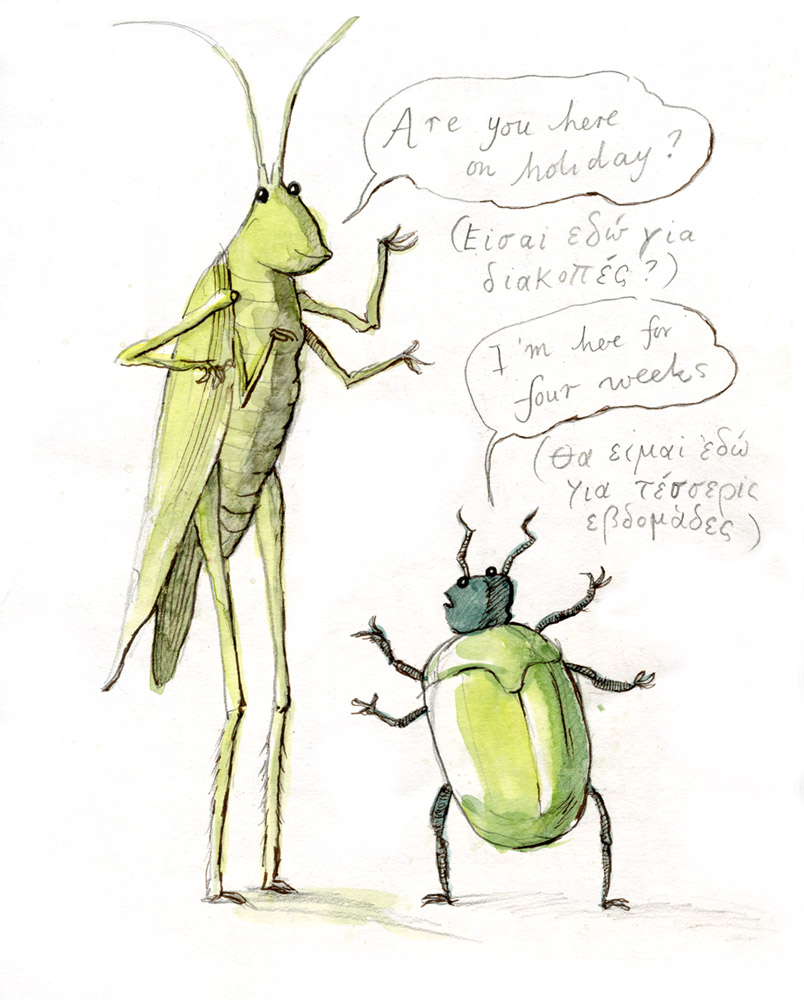 Grasshopper and Beetle