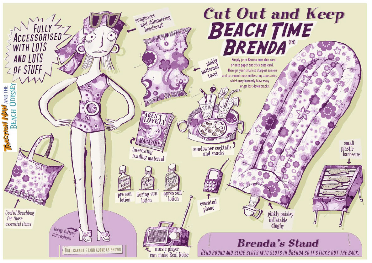 Cut-out Brenda