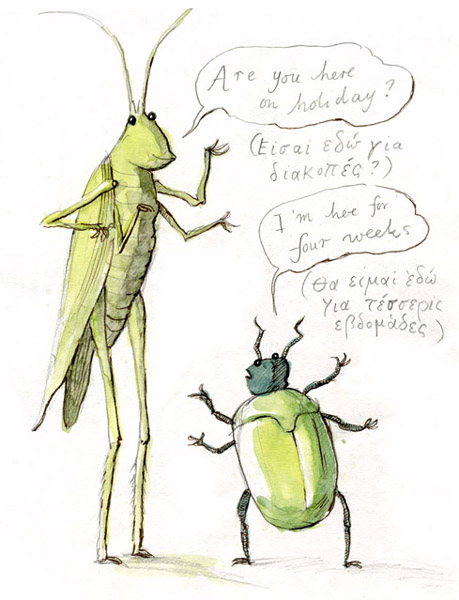 16 Grasshopper and Beetle